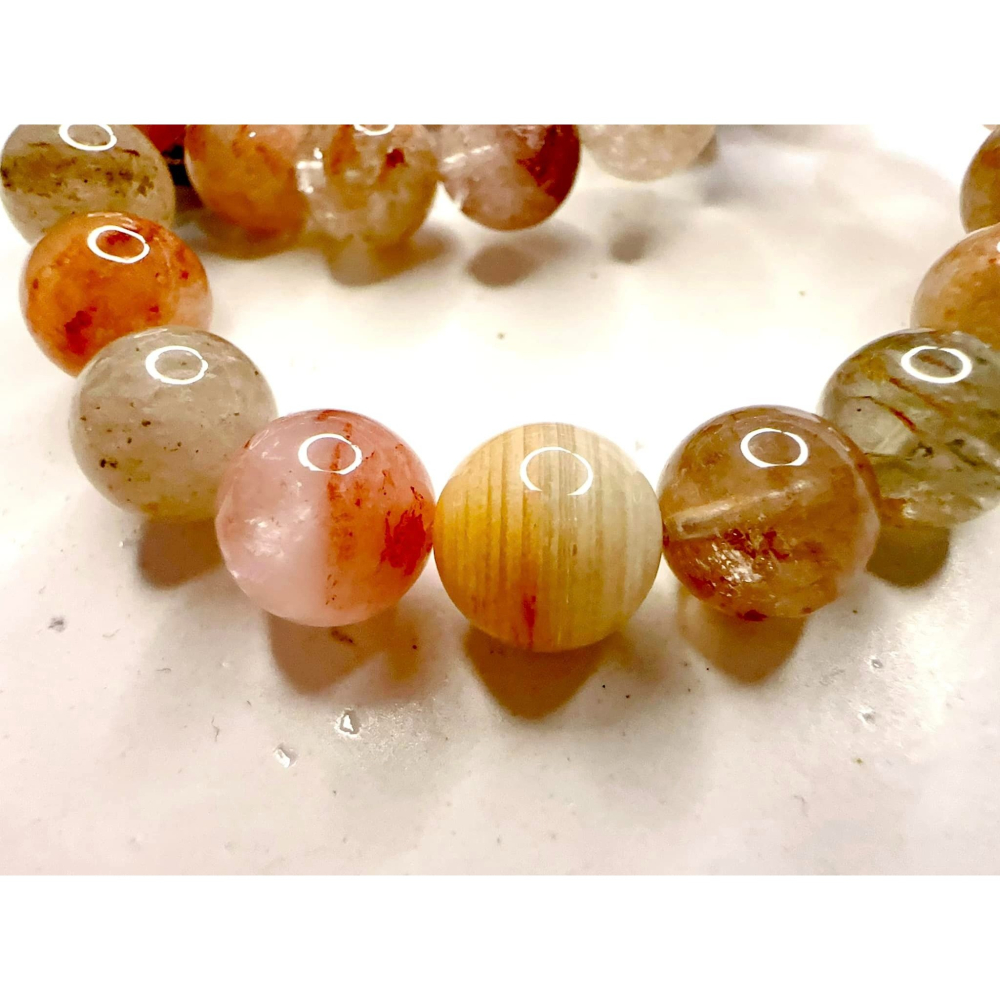 ✨幽靈兔毛髮晶 稀有共生三種特色一次擁有#幽靈兔毛#共生礦#能量全方位#招財#招貴人#提升人際關係#琪130#帶來好運-細節圖3