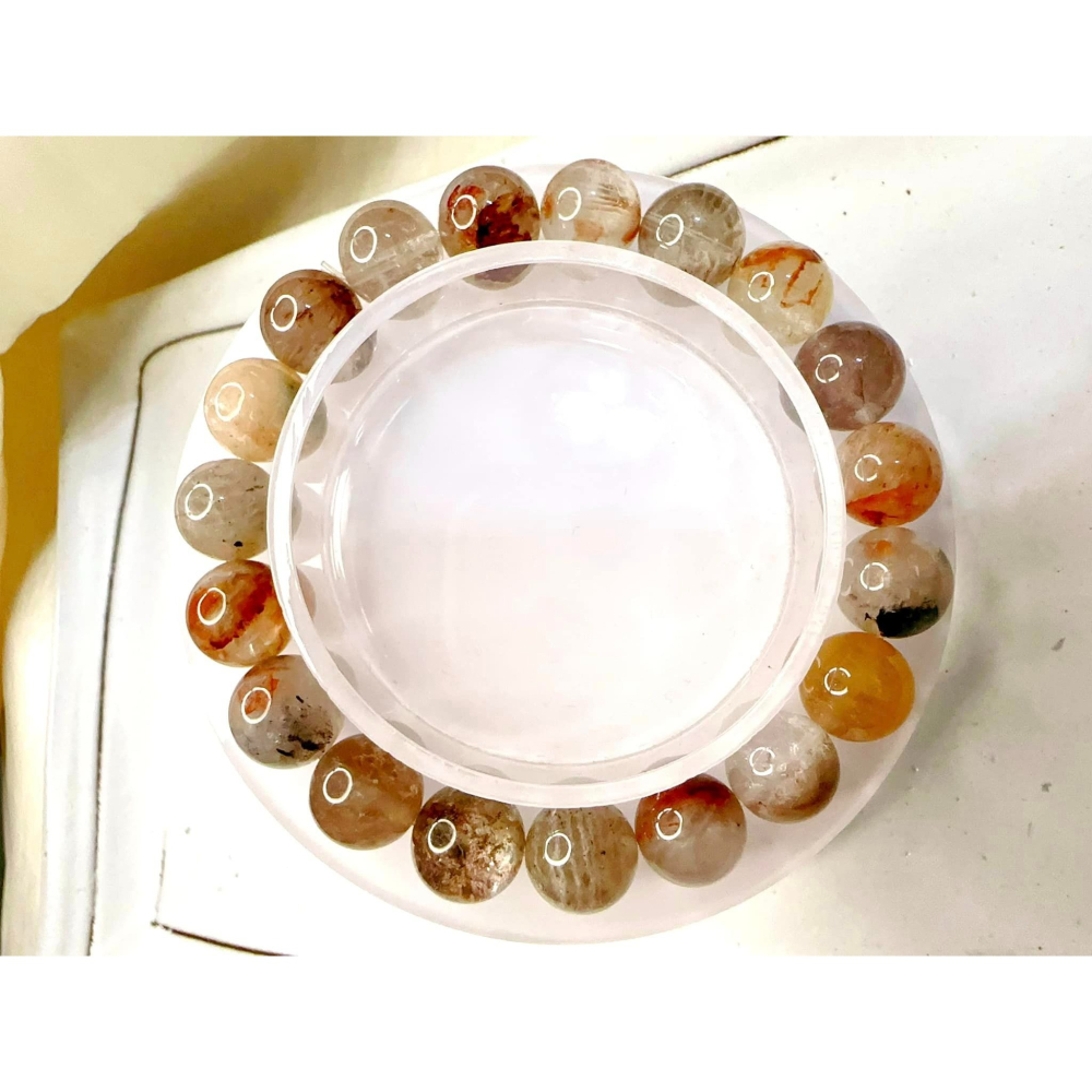 ✨幽靈兔毛髮晶 稀有共生三種特色一次擁有#幽靈兔毛#共生礦#能量全方位#招財#招貴人#提升人際關係#琪130#帶來好運-細節圖4