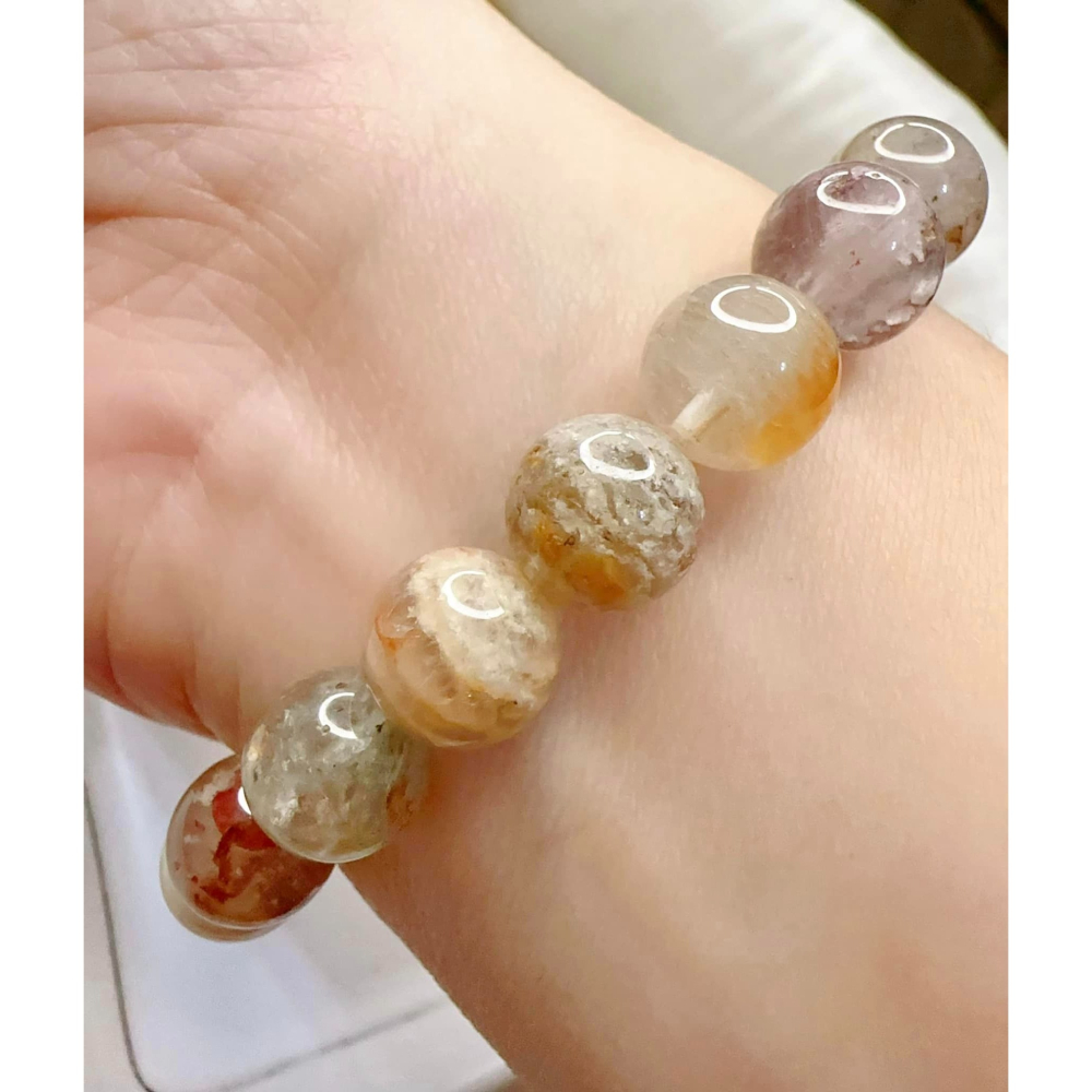 ✨幽靈兔毛髮晶 稀有共生三種特色一次擁有#幽靈兔毛#共生礦#能量全方位#招財#招貴人#提升人際關係#琪130#帶來好運-細節圖7