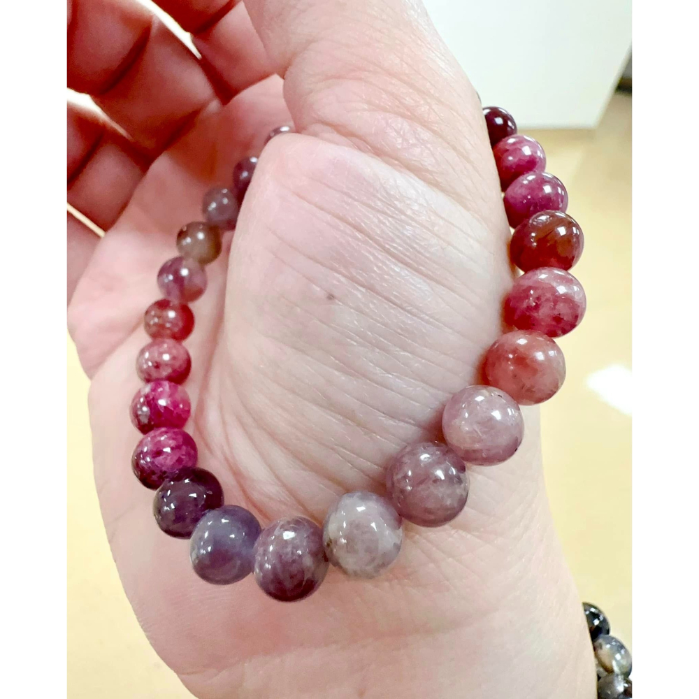 ✨尖晶石-勇氣與自信✨#彩尖晶#增加勇氣#心海底輪#護身平安#玉277#開啟喉嚨-細節圖4