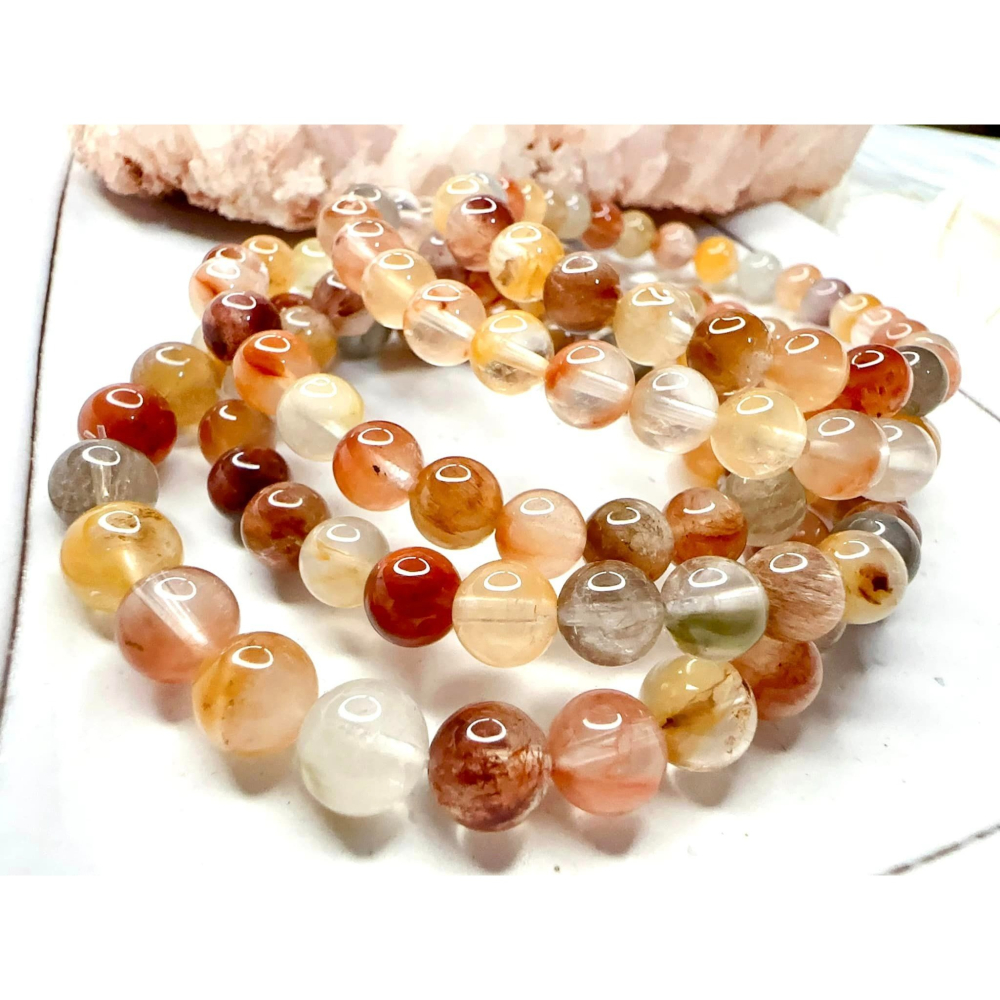 ✨彩兔毛水晶 Rutilated Quartz✨#彩兔毛#招財#激發鬥志#玉105#養顏美容-細節圖4