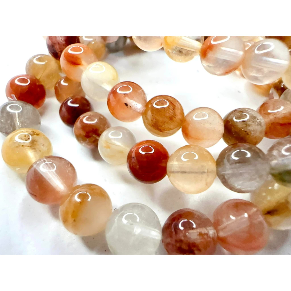 ✨彩兔毛水晶 Rutilated Quartz✨#彩兔毛#招財#激發鬥志#玉105#養顏美容-細節圖6