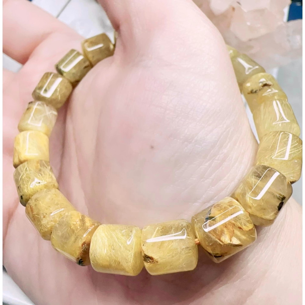 ✨金鈦晶花手串-強力招財運滿滿能量體✨#鈦晶花 #強力吸引財富 #鈦晶花 #逢凶化吉#改善正財偏財運#A25-細節圖5