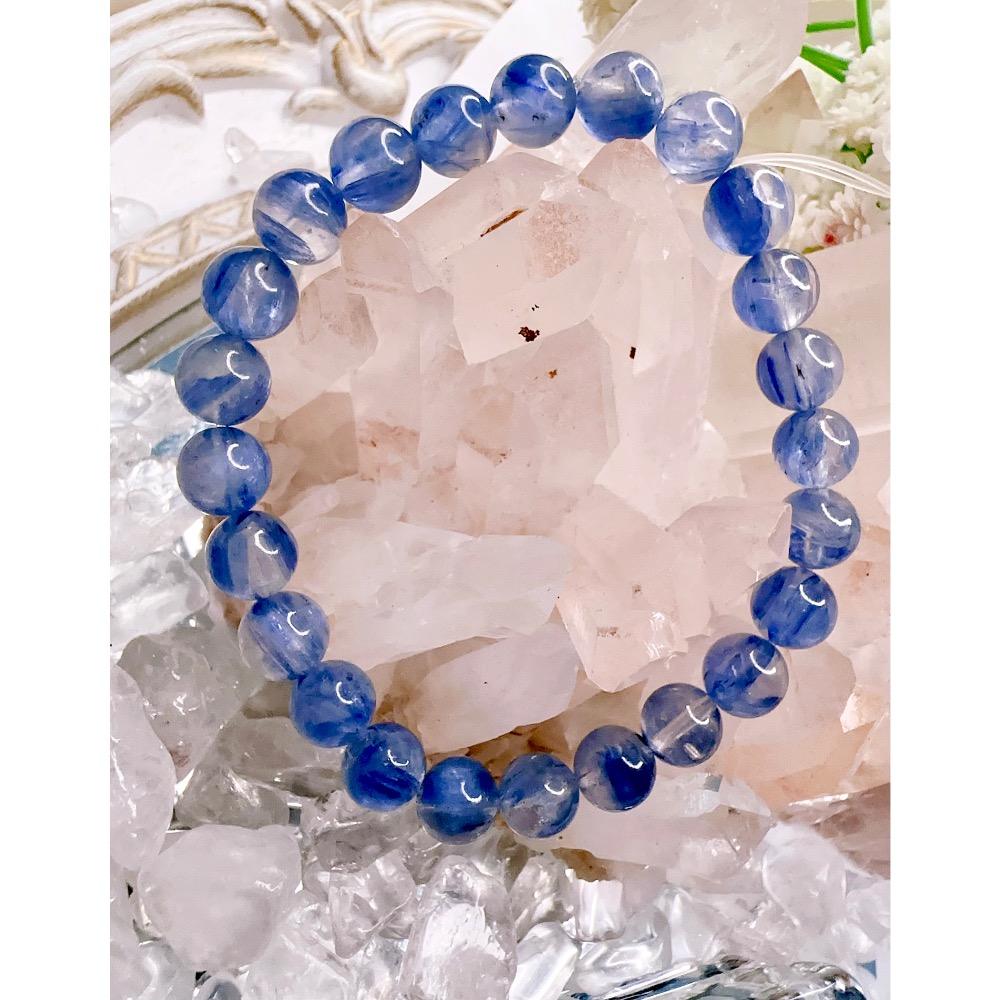 精品✨玉化冰飄藍晶石－智慧｜溝通力｜洞察力✨-細節圖2