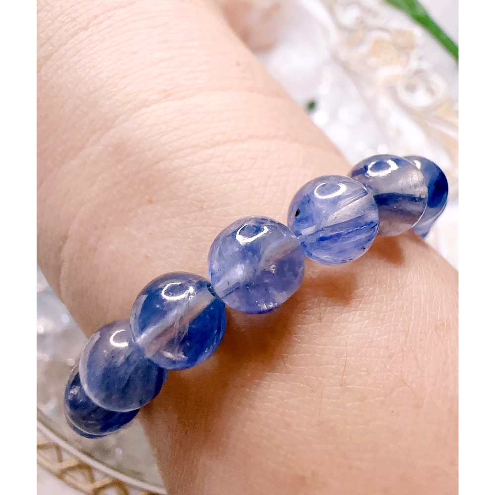 精品✨玉化冰飄藍晶石－智慧｜溝通力｜洞察力✨-細節圖4