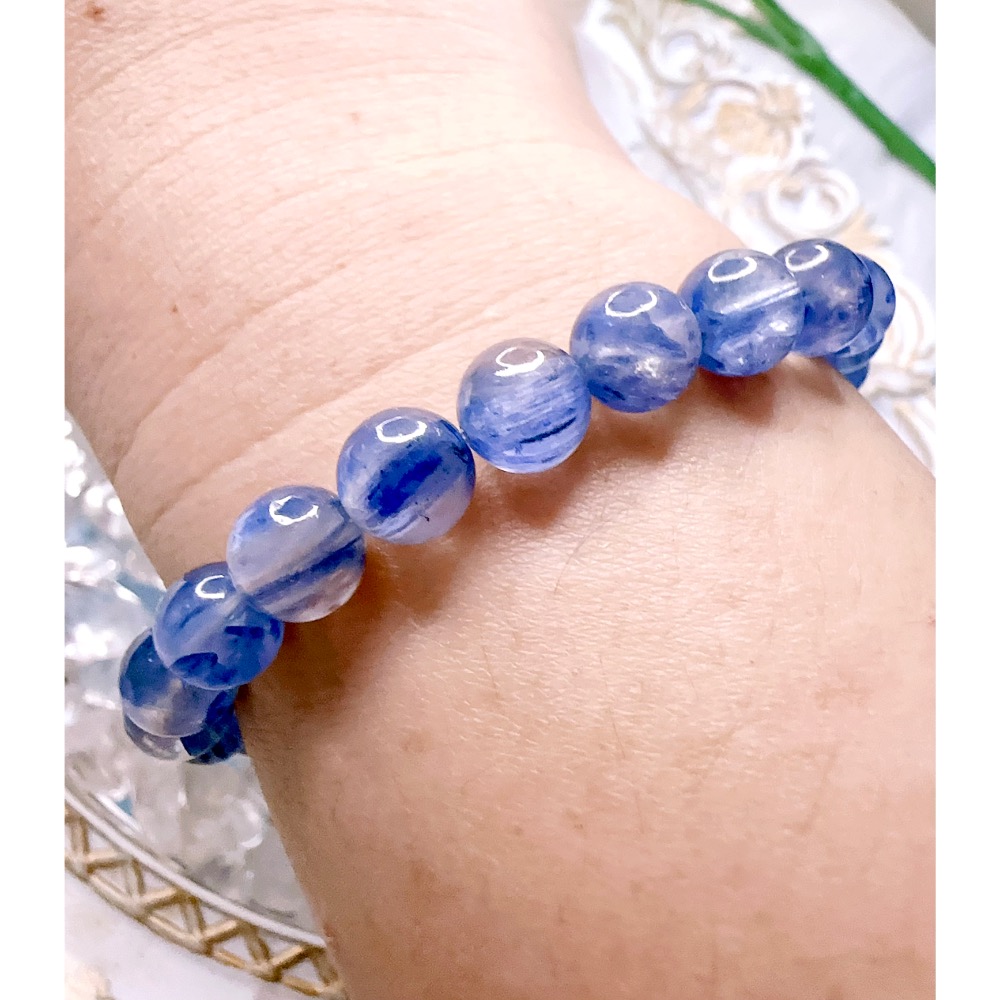 精品✨玉化冰飄藍晶石－智慧｜溝通力｜洞察力✨-細節圖5