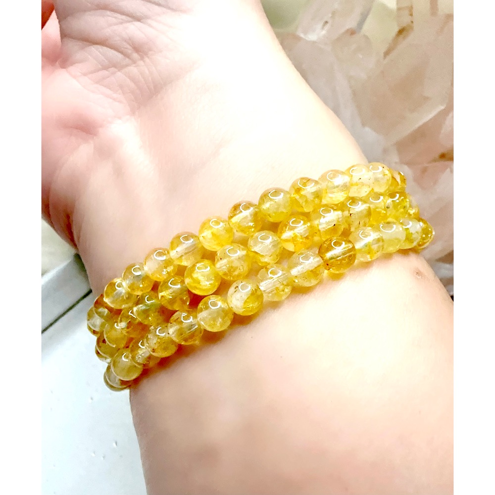 ✨高品桂花黃托帕多圈-平穩情緒｜增強自信｜激發靈感 ✨-細節圖3