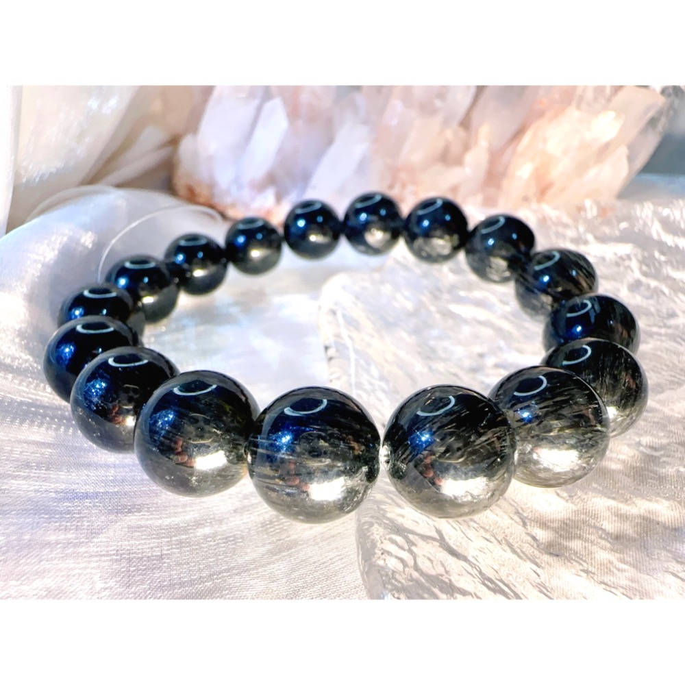 精品✨順髮黑髮晶-招財避邪必備✨-細節圖2