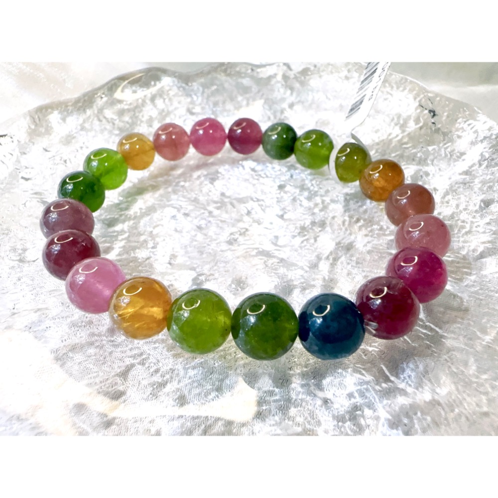 頂級高貨✨色標級彩虹碧璽-招財納福✨-細節圖6