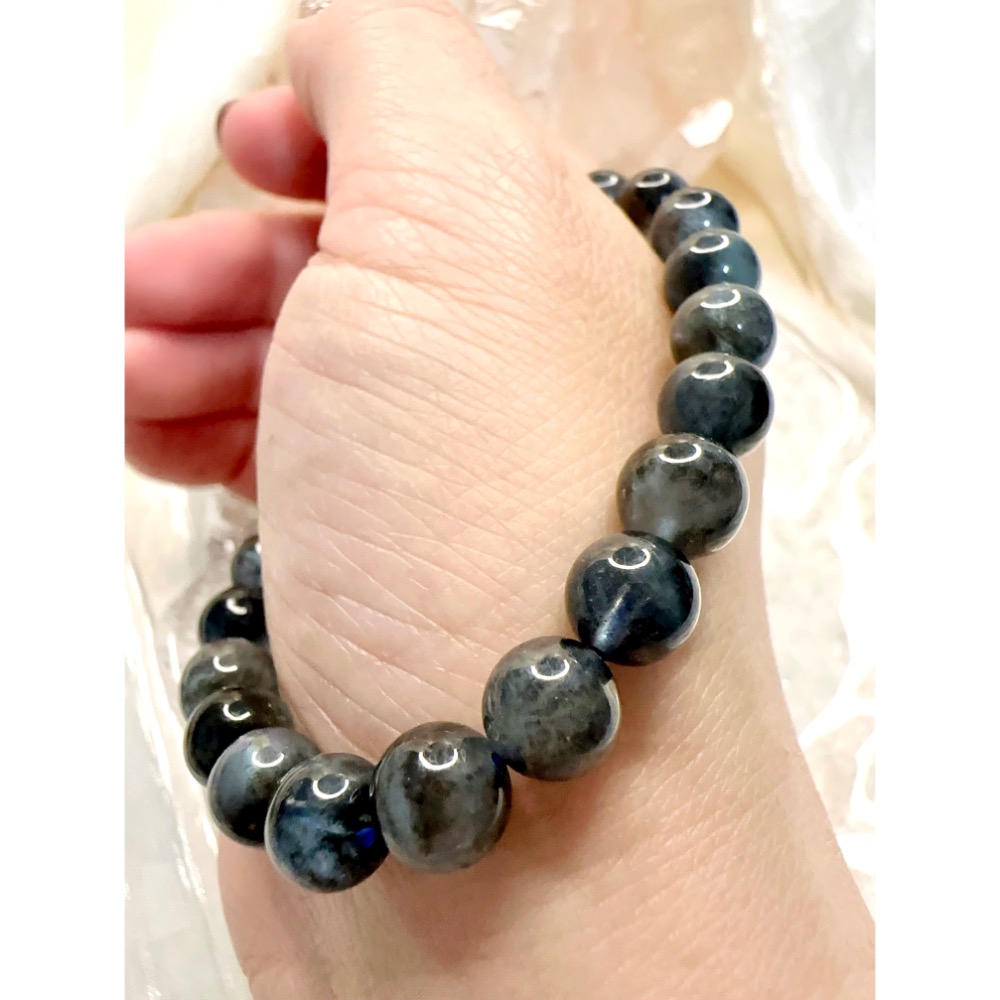 極品✨清透魔鬼海藍寶-增加溝通力與直覺力✨-細節圖2