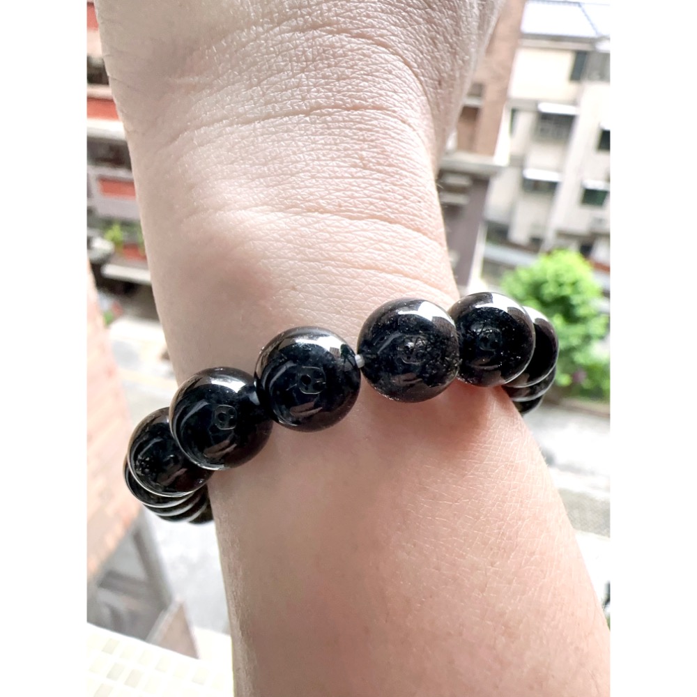 ✨高品黑蕾絲黑髮晶❗️❗️超稀有✨ 清理負能量 #避邪擋煞 #助健康 #助事業 #財運-細節圖6