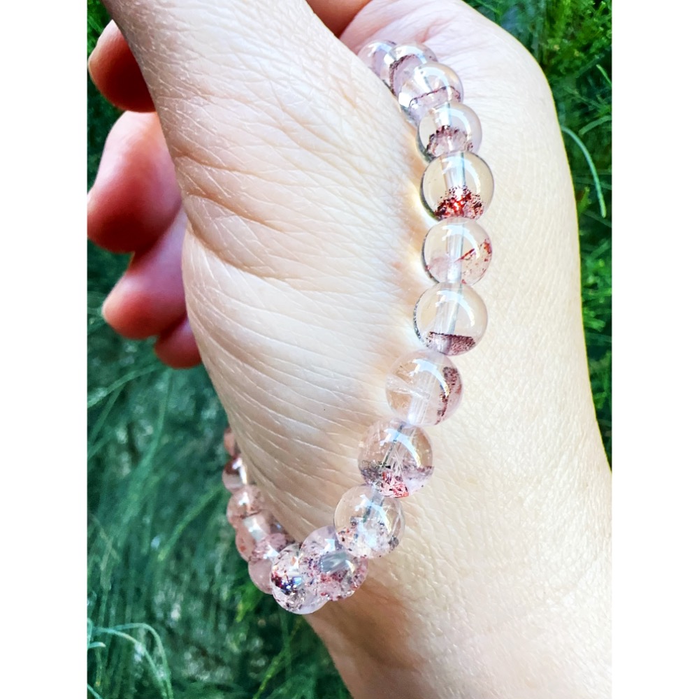 ✨【金草莓晶 × 彼岸花｜甜到戀愛感爆棚-招貴人神器 #能量甜甜的 #玉1785-細節圖3