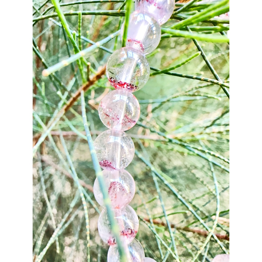 ✨【金草莓晶 × 彼岸花｜甜到戀愛感爆棚-招貴人神器 #能量甜甜的 #玉1785-細節圖4