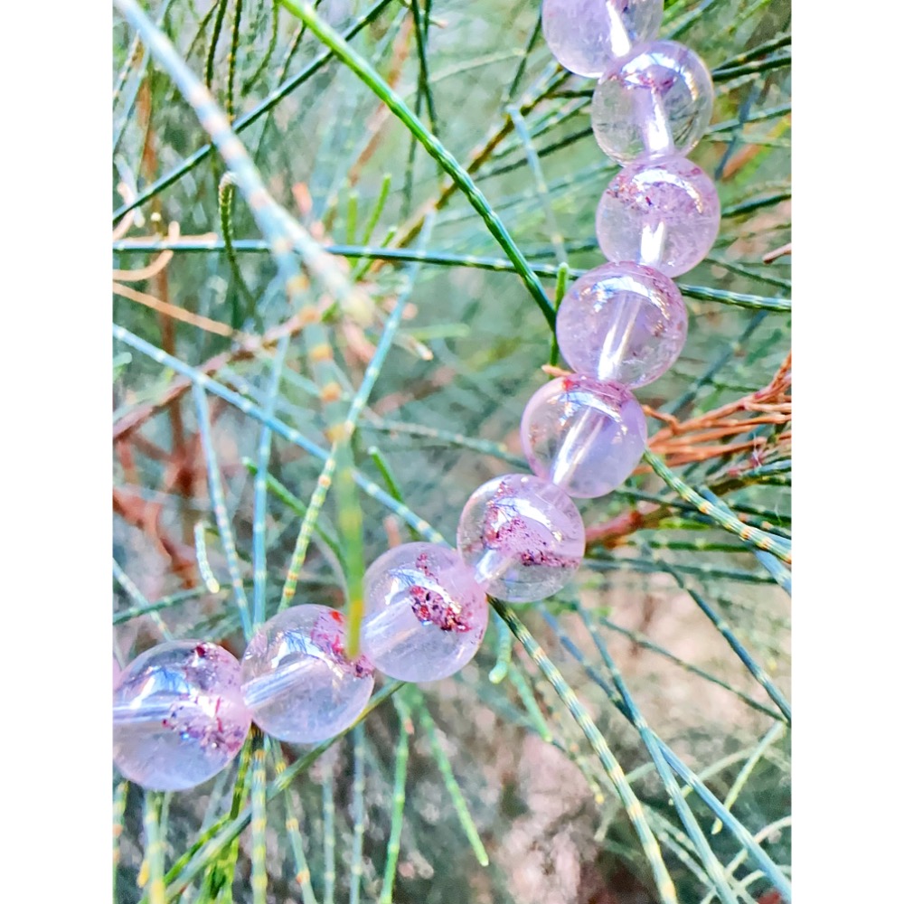 ✨【金草莓晶 × 彼岸花｜甜到戀愛感爆棚-招貴人神器 #能量甜甜的 #玉1785-細節圖5