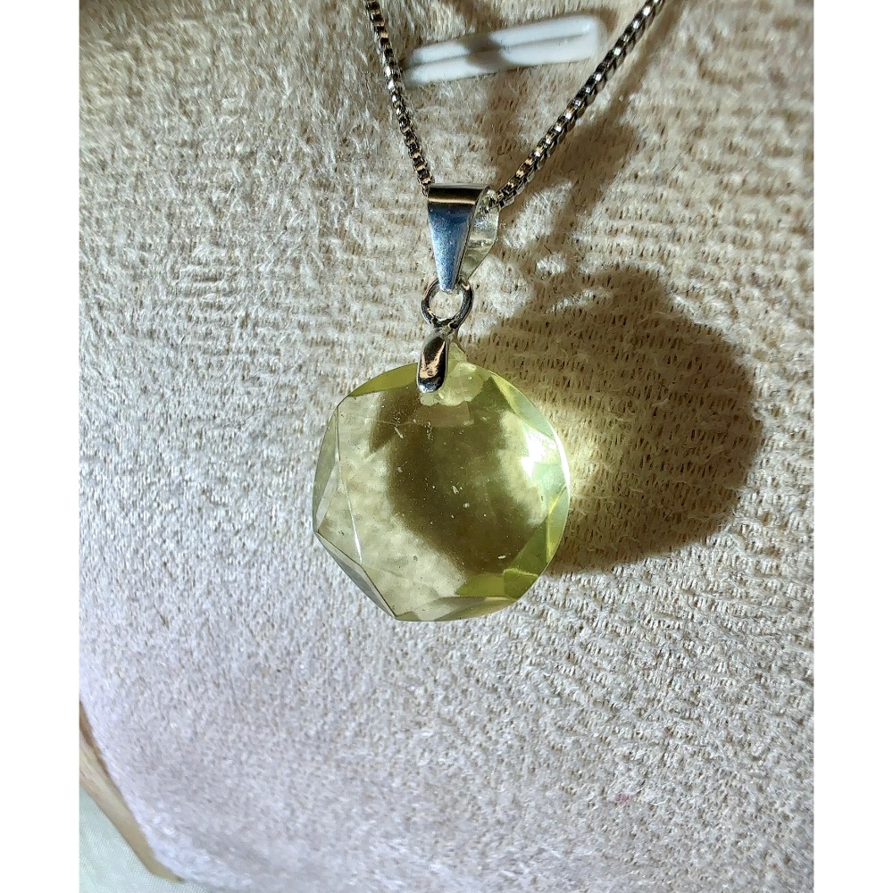 金光閃閃✨高貨星雲大衛星利比亞吊墜｜願望顯化器✨-細節圖6