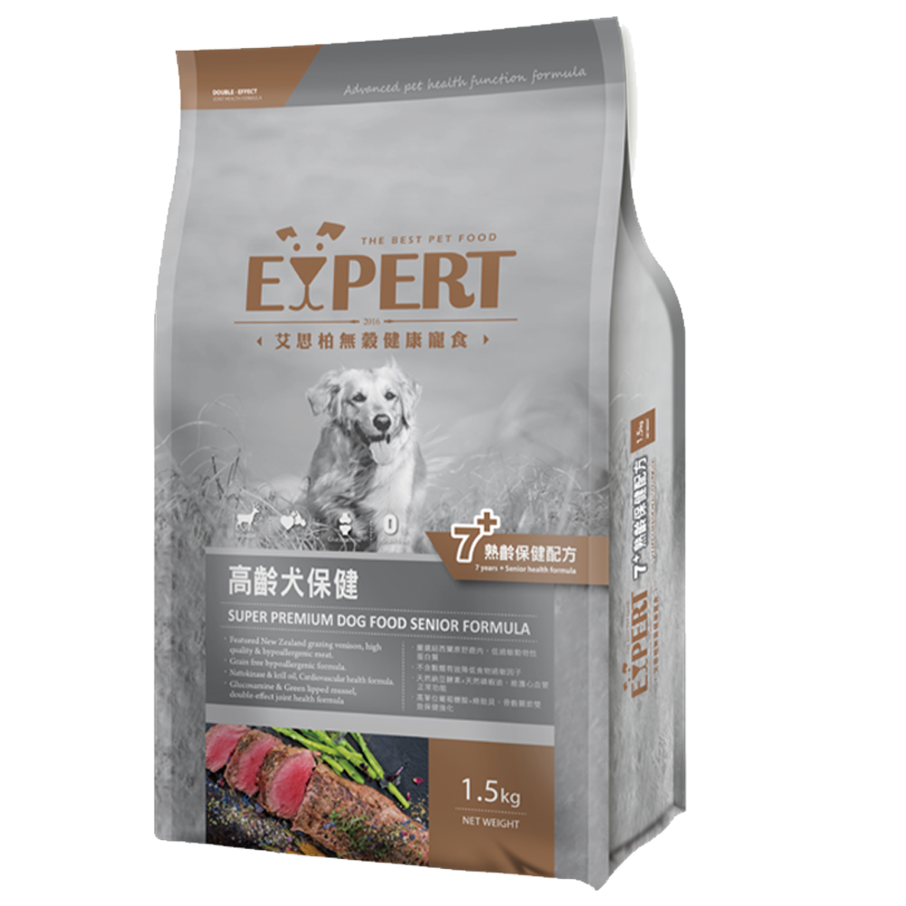 【貓老師】 EXPERT艾思柏無穀寵食 7+高齡犬無榖配方  狗狗飼料 無穀 成犬飼料 狗狗食品 犬飼料 7歲以上-細節圖2