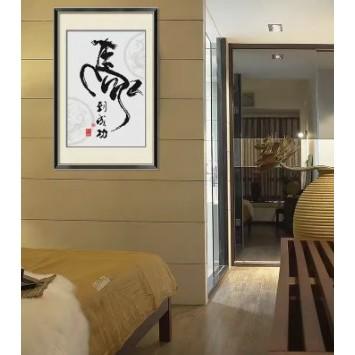 [臺灣現貨含運]十字繡材料包35*48cm 中格三股 馬到成功 自己繡 DIY線繡 手工 客廳臥室 非滿繡-細節圖4