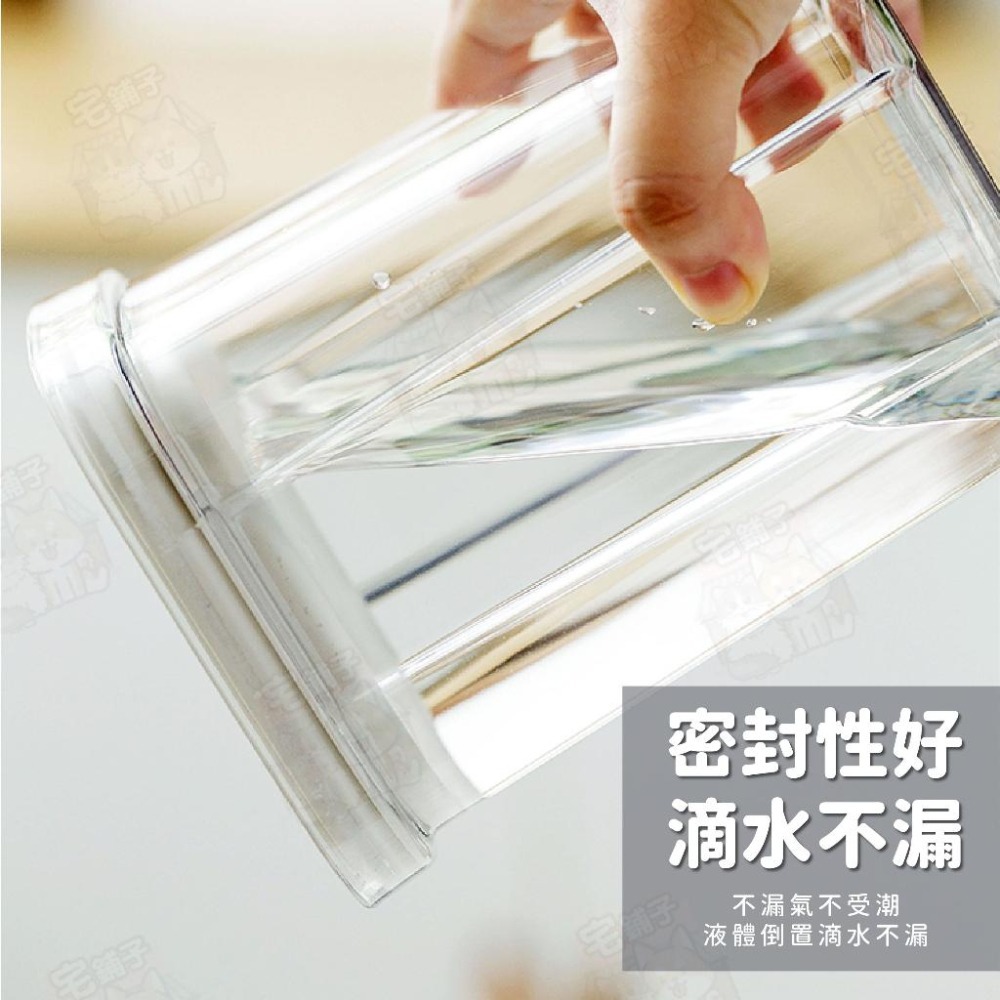 【宅鋪子】旋轉式食品級密封罐 密封保鮮罐 儲物罐 防潮罐 密封罐 收納罐 廚房用品 穀物收納 雜糧收納 食品密封罐-細節圖7