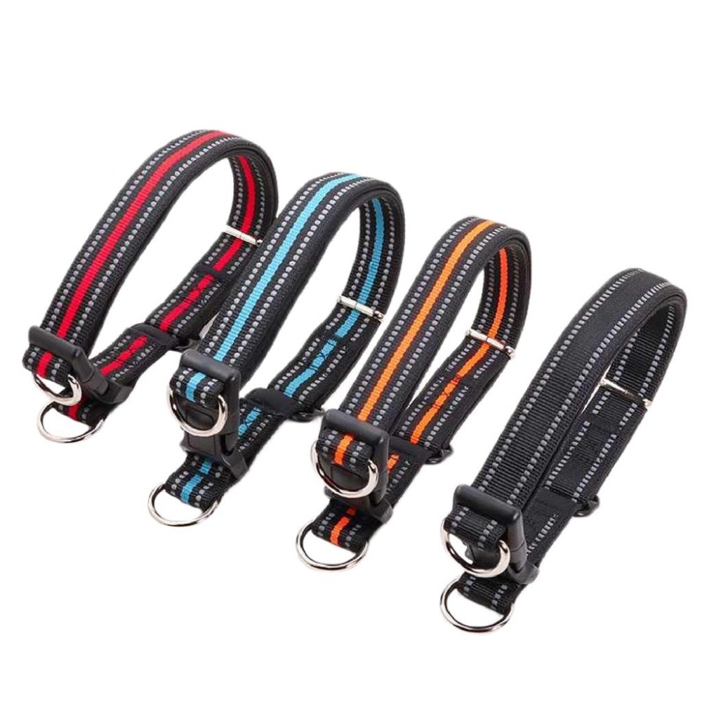 【宅鋪子】雙D環反光項圈 寵物用品 寵物項圈 反光項圈 犬用項圈 狗狗項圈 耐用項圈 防暴衝牽繩-細節圖2