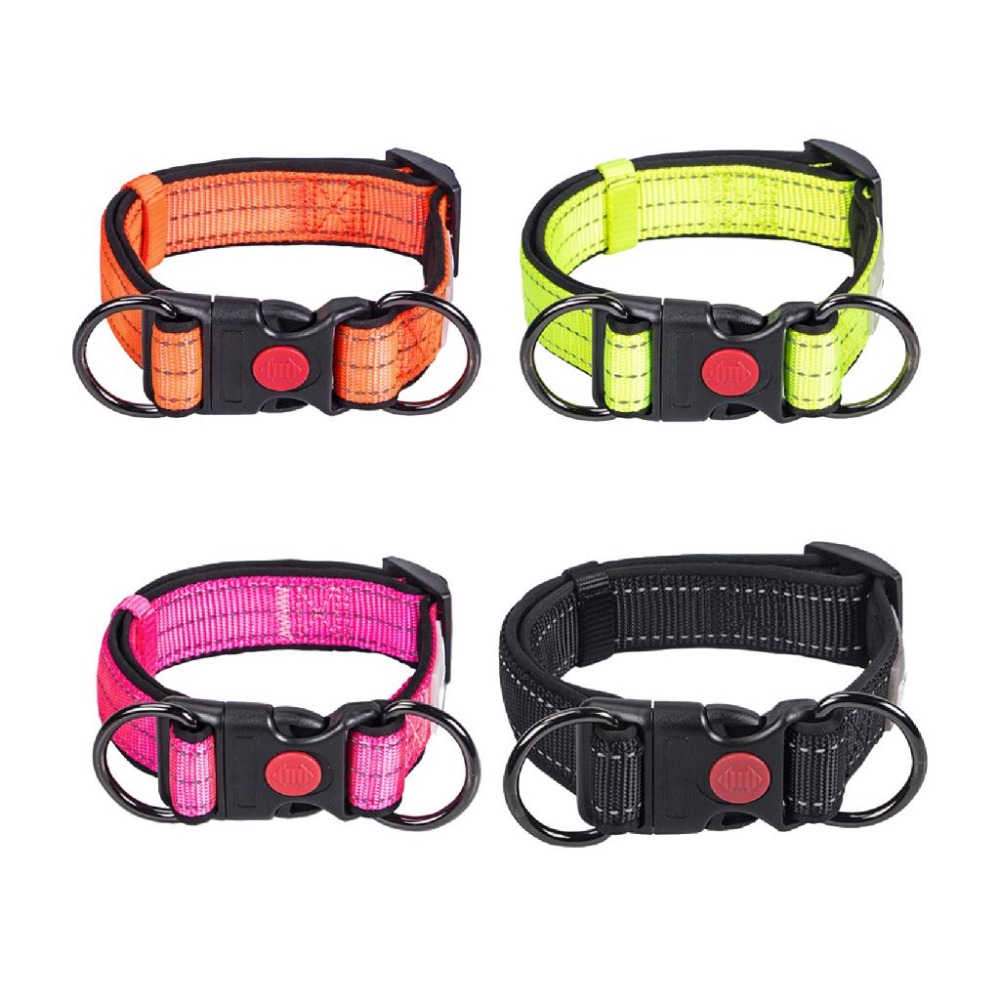 【宅鋪子】高品質PANDA反光項圈 項圈 狗項圈 犬用品 反光條圈 安全項圈 寵物項圈 寵物用品-細節圖2