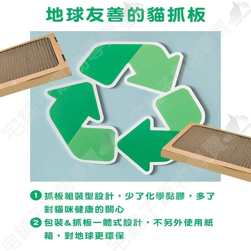 【宅鋪子】Parkcat隨喵抓機能貓抓板 貓用品 寵物用品 貓抓板 貓咪瓦楞紙 貓樂園 機能貓抓板-細節圖6