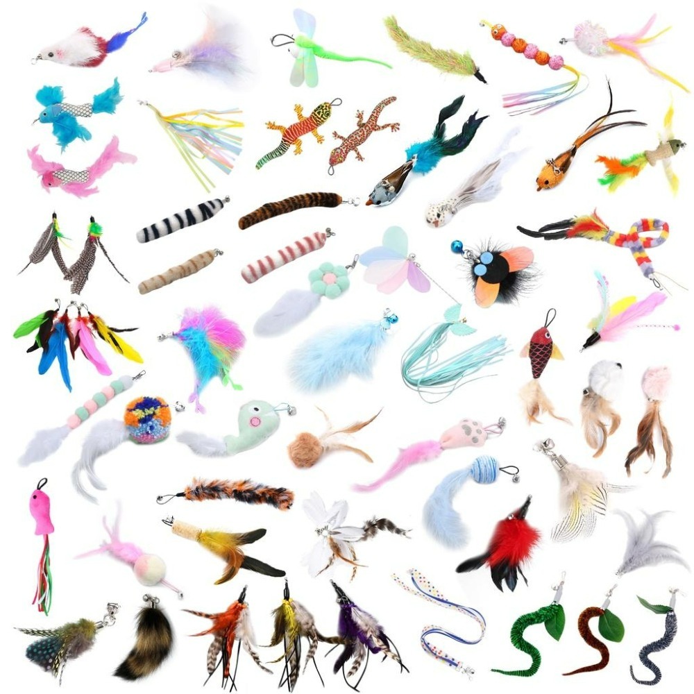 【宅鋪子】逗貓棒替換頭 貓咪玩具 逗貓棒配件 逗貓棒 貓玩具 寵物用品 逗貓玩具 可替換頭 逗貓-細節圖2