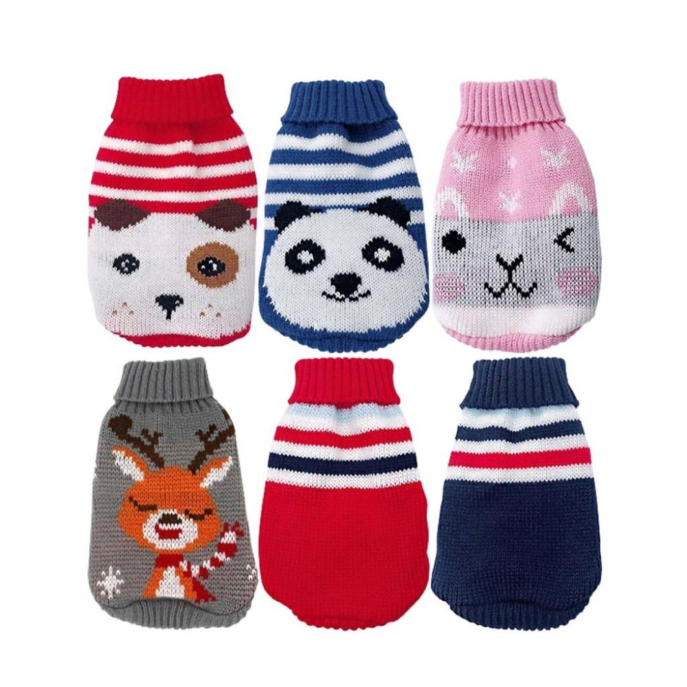 【宅鋪子】秋冬高領針織毛衣 寵物用品/寵物服裝/寵物衣服/寵物毛衣/狗狗衣服/貓咪衣服/寵物衣/毛衣/針織衣-細節圖2