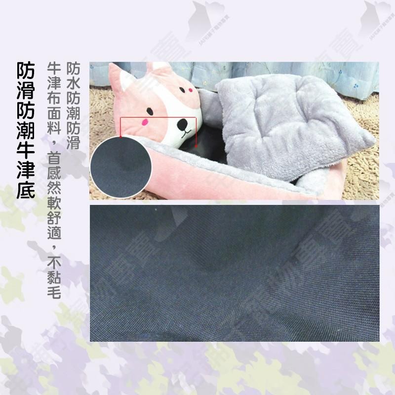 【宅鋪子】秋田犬造型寵物窩 寵物窩/寵物床/睡墊/睡床/狗墊/貓墊/狗床/貓床/狗窩/貓窩/床窩/寵物睡窩/秋田窩-細節圖3