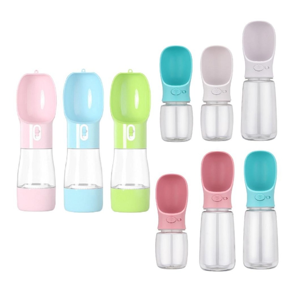 【宅鋪子】多功能飲水餵食瓶 寵物用品/寵物水瓶/寵物飲水/寵物餵水/貓喝水/狗喝水/外出飲水/外出餵食-細節圖2