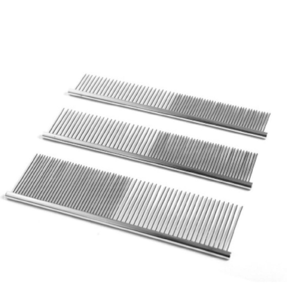 【宅鋪子】寵物美容不銹鋼排梳 寵物排梳/寵物梳子/寵物梳/梳子/針疏/狗梳子/狗狗梳子/美容梳/梳毛/美容工具-細節圖2