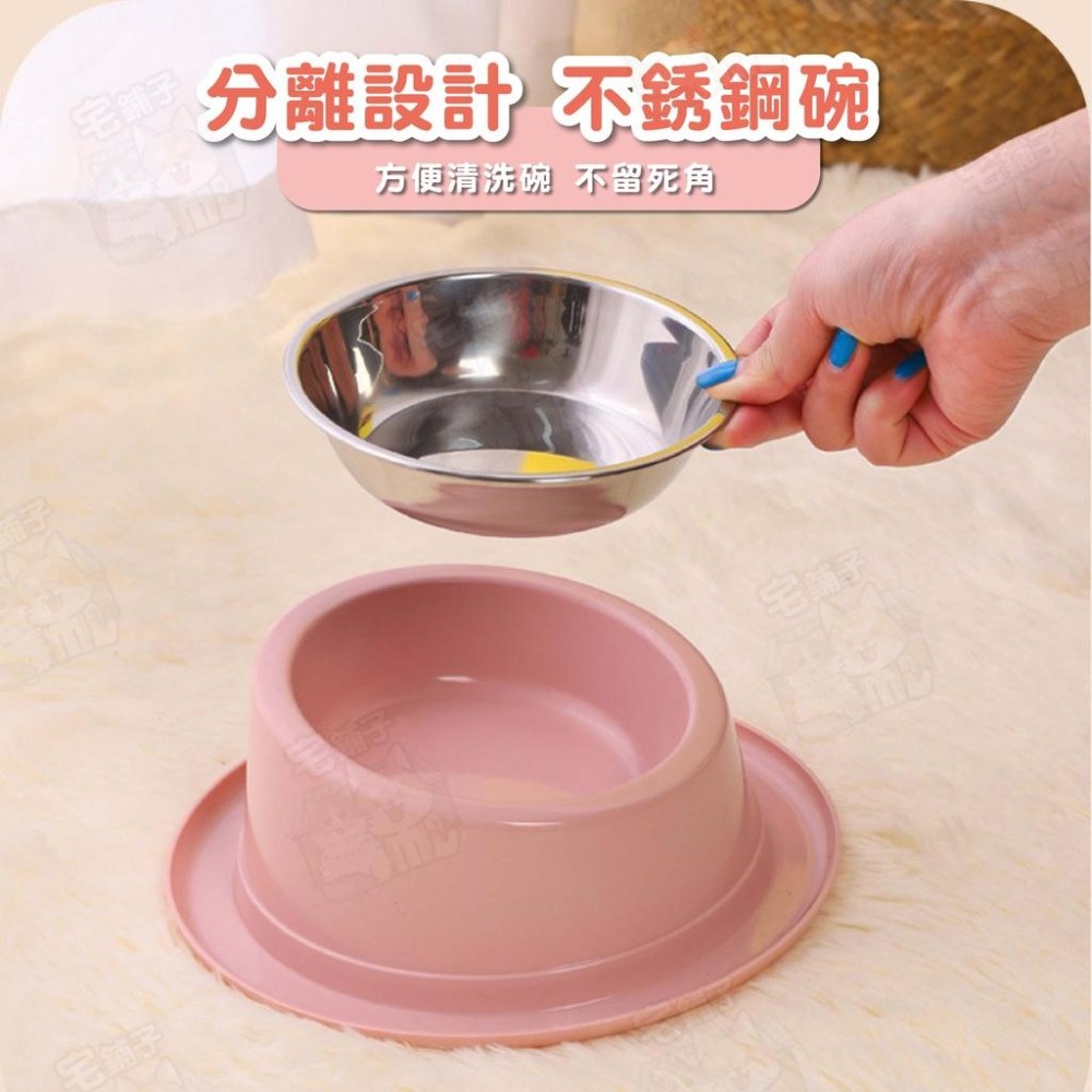 【宅鋪子】禮帽造型斜口防蟻碗 寵物用品/寵物食盆/寵物水盆/寵物碗/貓碗/狗碗/飼料盆/飼料碗/防蟻碗/防漏碗-細節圖3