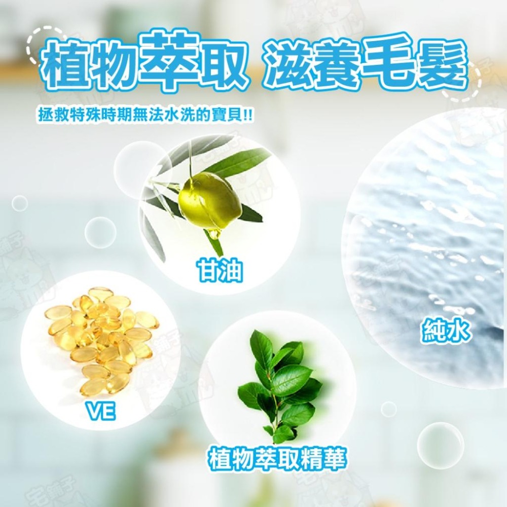 【宅鋪子】寵物乾洗泡沫 寵物 狗狗用品 寵物洗澡 洗澡 狗狗洗澡 貓咪洗澡 寵物乾洗澡 貓 狗 貓-細節圖5