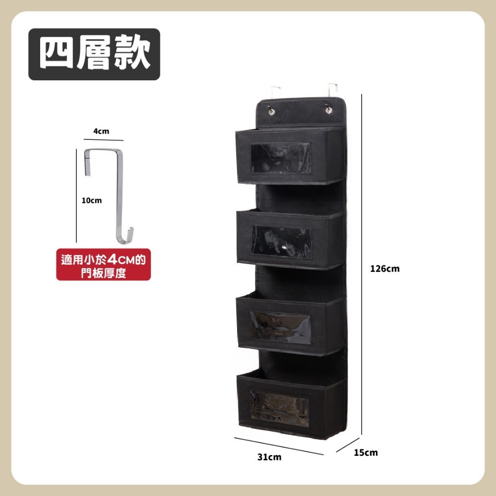 台灣🇹🇼現貨📦免運🔥門後收納袋 門後收納 掛式收納袋 壁掛收納袋 收納袋 掛袋收納袋 收納 掛式收納 掛袋-規格圖9