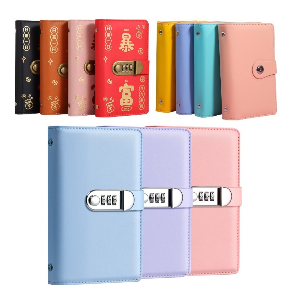 台灣🇹🇼現貨📦免運🔥密碼收納本 理財收納本 現金收納本 現金收納本 存錢本 存錢箱 密碼存錢本 存錢簿 存錢-細節圖2