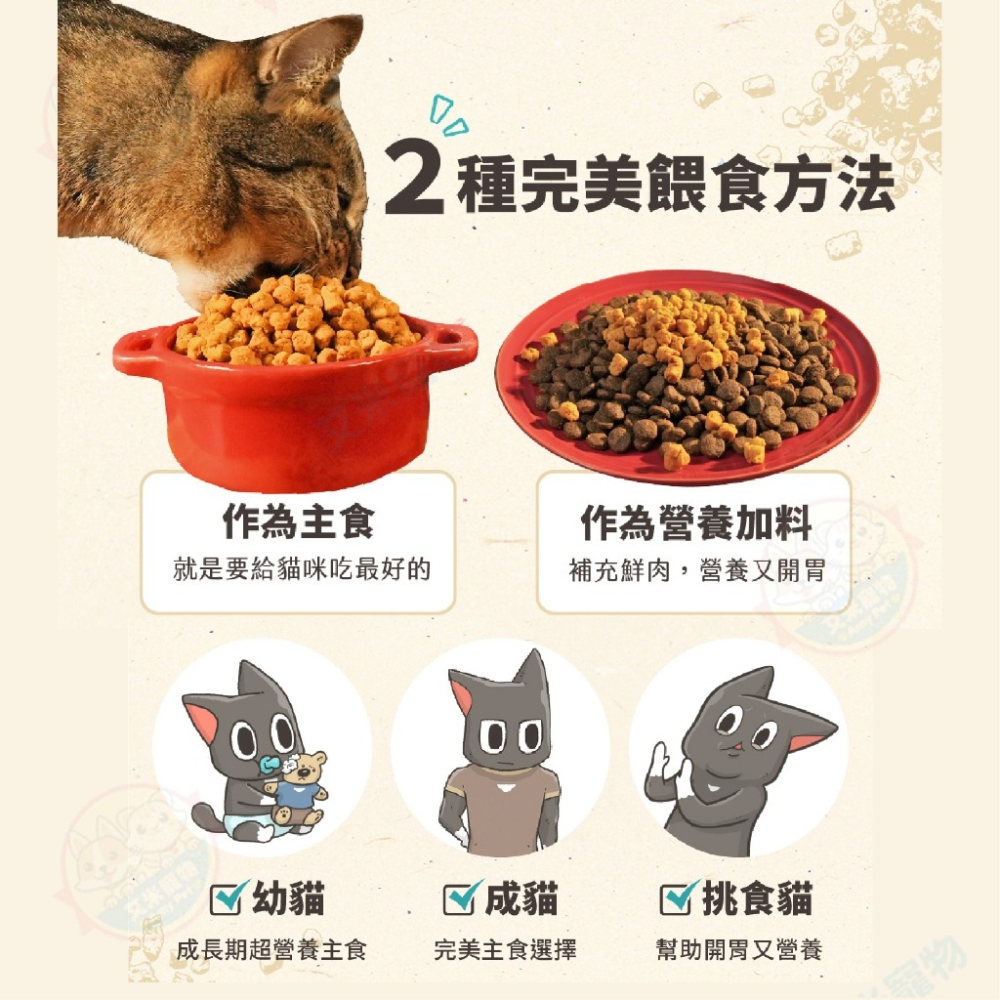 【艾米】怪獸部落98%鮮肉主食糧 寵物食品 寵物飼料 狗飼料 貓飼料 狗食 貓食 飼料 凍乾 主食糧 鮮肉糧 怪獸部落-細節圖3