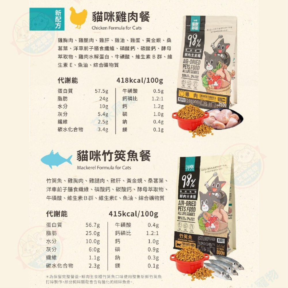 【艾米】怪獸部落98%鮮肉主食糧 寵物食品 寵物飼料 狗飼料 貓飼料 狗食 貓食 飼料 凍乾 主食糧 鮮肉糧 怪獸部落-細節圖7