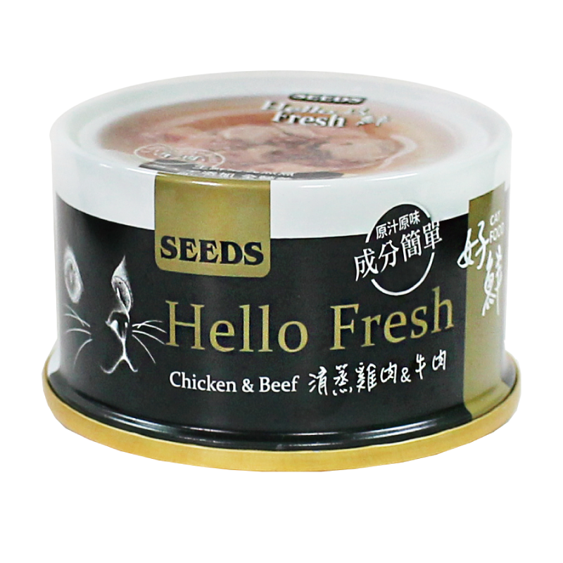 【艾米】Hellofresh好鮮貓罐 50g  SEEDS 貓咪罐頭 貓罐頭 貓食 貓咪食品 貓咪罐 貓罐 好鮮貓罐-規格圖9