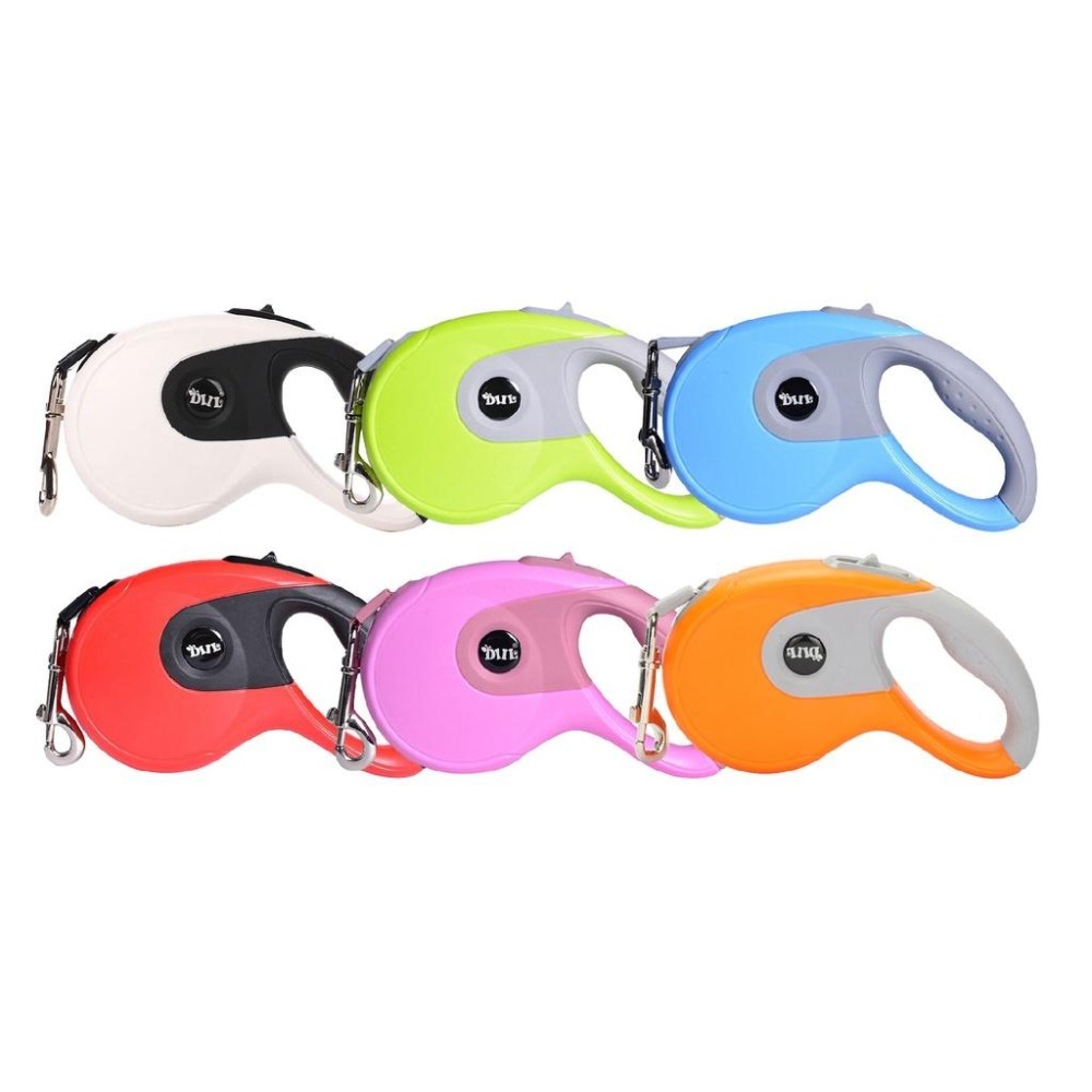 【艾米】DIIL自動伸縮牽引繩 伸縮牽繩 寵物用品 伸縮拉帶 牽引帶 伸縮拉繩 溜狗繩 寵物外出 狗用品-細節圖2