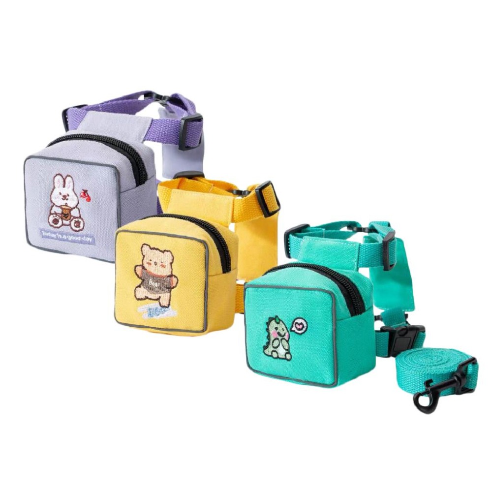 【艾米】寵物背包牽引繩 寵物用品 寵物外出背包 胸背帶 背包牽引繩 寵物戶外 寵物背帶 寵物牽引繩-細節圖2