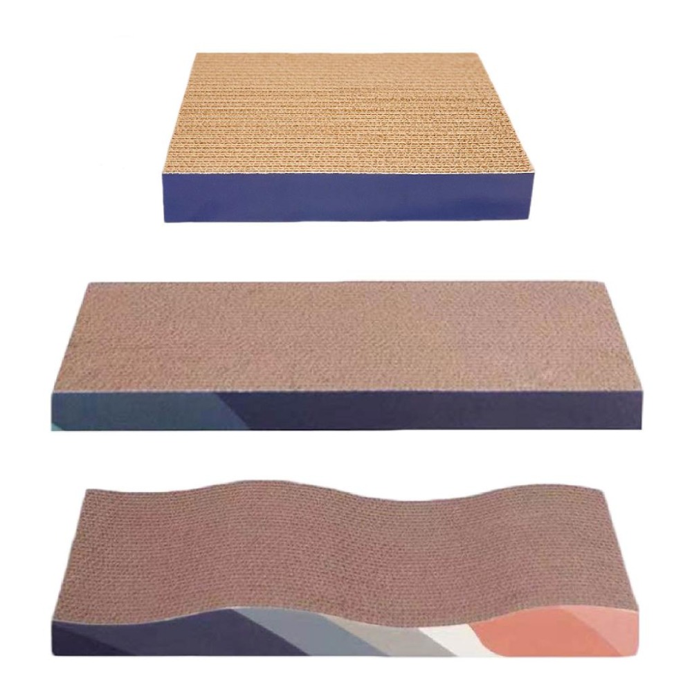 【艾米】耐抓貓抓板 貓床 貓咪玩具 貓咪瓦楞紙 磨爪抓板 貓玩具 寵物玩具 貓抓板 小貓玩具-細節圖2