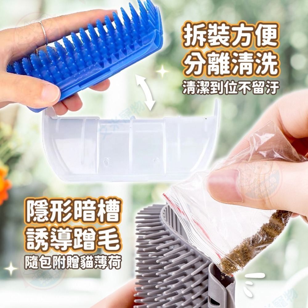 【艾米】貓咪抓癢器  貓咪蹭毛器 貓刷 蹭毛刷 貓抓癢 貓咪理毛刷 寵物用品 貓梳毛 貓玩具 貓咪玩具-細節圖7