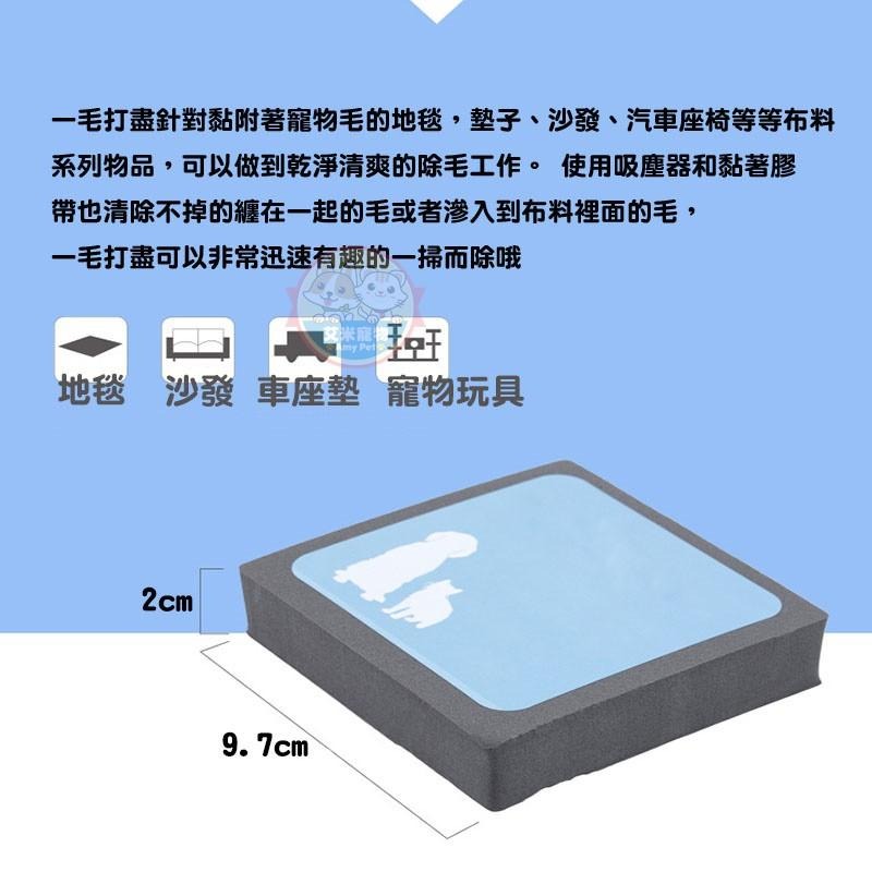 【艾米】寵物除毛磚  神奇除毛海綿 除毛神器 貓除毛 寵物刷毛神器 地毯除毛 沙發除毛 狗狗毛髮 除毛磚 狗除毛-細節圖4