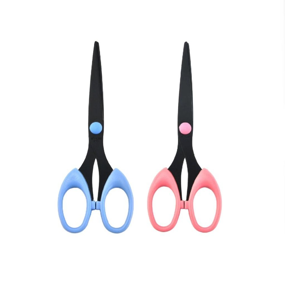 【艾米】不鏽鋼黑刃剪刀 剪刀 黑刃 黑刃剪刀 不鏽鋼剪刀 黑色剪刀 事務剪刀 美工剪刀 手工剪刀 辦公剪刀 學生文具 文-細節圖2