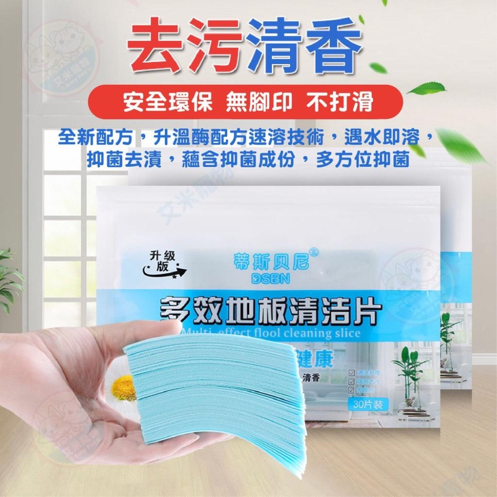 【艾米】多效地板清潔片 居家清潔劑 去汙清潔片 清潔神器 寵物用品 地板清潔 清潔劑 清潔片-細節圖3