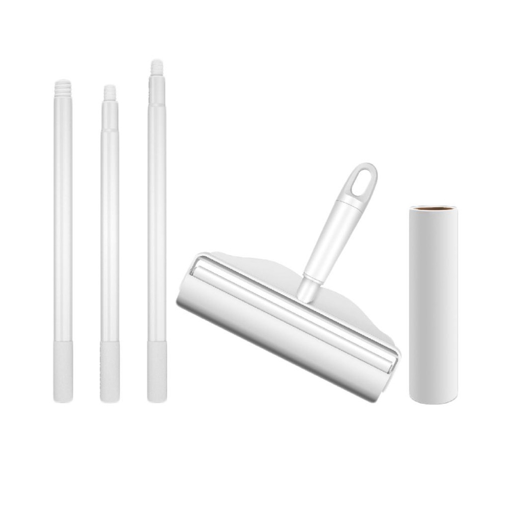 【艾米】加長型黏毛器 滾筒黏毛器 除塵滾筒 可撕式黏毛器 長柄黏毛器 短柄黏毛器 手持黏毛器 黏毛滾輪-細節圖2