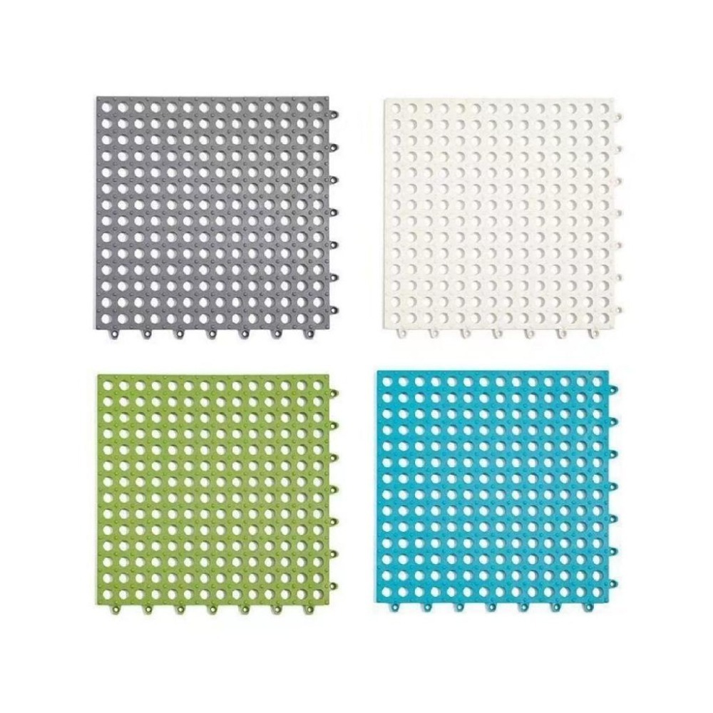 【艾米】拼貼防滑浴室地墊 浴室防滑墊 浴室止滑墊 拼接地墊 止滑地墊 浴室防滑地墊 拼貼地板 浴室地墊 浴室地板 止滑地-細節圖2