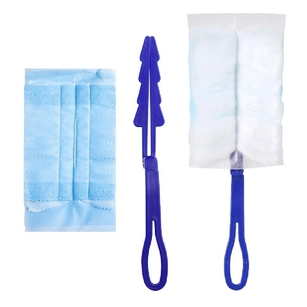 【艾米】靜電除塵撢 替換式靜電吸塵撢 除塵撢 除塵布 除塵撢子 除塵用具 替換式除塵撢 吸塵撢 雞毛撢子 拋棄式除塵-細節圖2