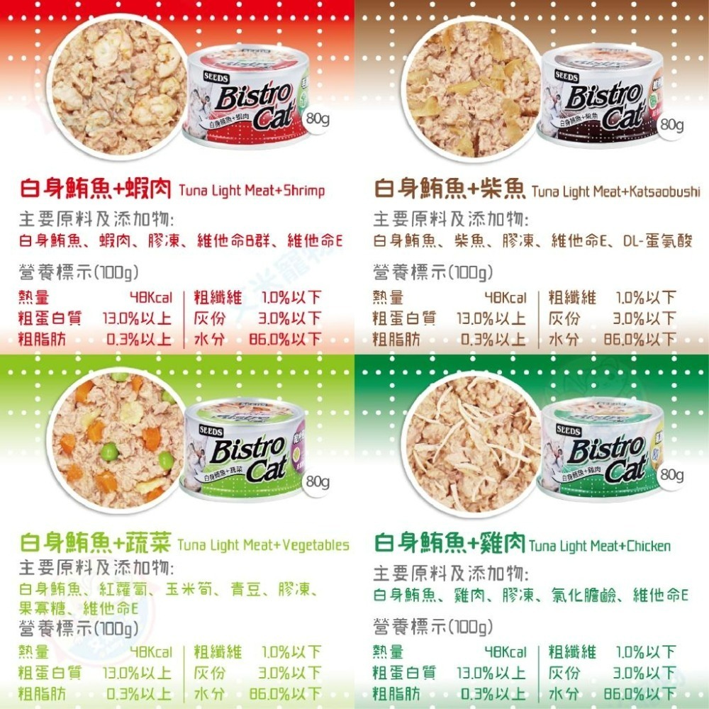 【艾米】 Bistro cat 銀罐 80g 170g 貓罐 貓罐頭 貓咪罐頭 副食 貓咪鮪魚 Bistro 惜時 貓罐-細節圖4