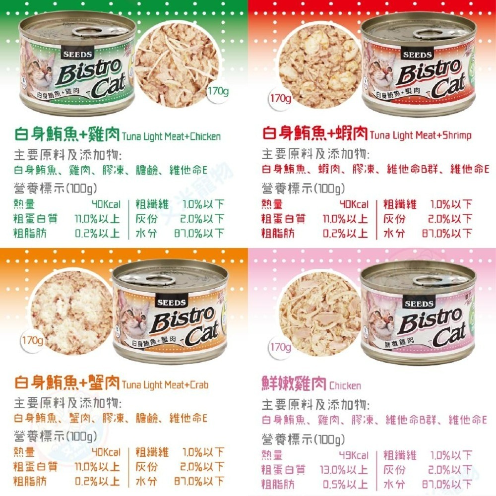 【艾米】 Bistro cat 銀罐 80g 170g 貓罐 貓罐頭 貓咪罐頭 副食 貓咪鮪魚 Bistro 惜時 貓罐-細節圖6