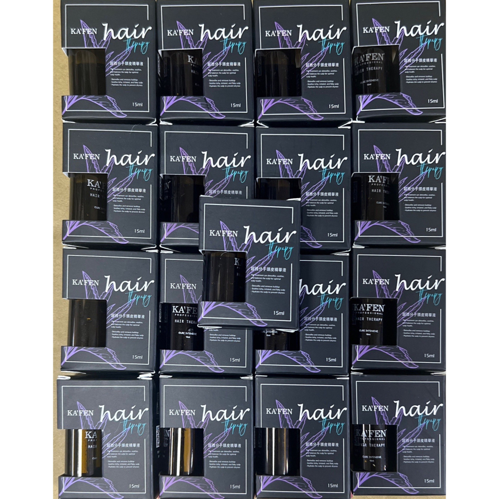 ［剁手手團購］KAFEN 頭皮精華液 15ml 單盒 卡氛超微分子頭皮精華液 期效新 台灣公司貨-細節圖2